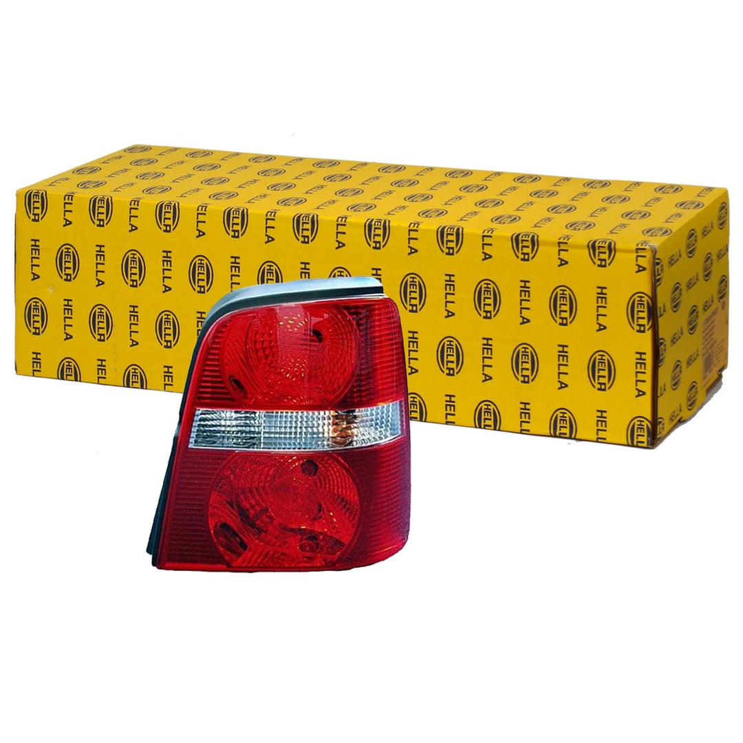 HELLA 2VP 008 759-051 Heckleuchte - Glühlampe - glasklar/rot - links - für u.a. VW Touran (1T1, 1T2)