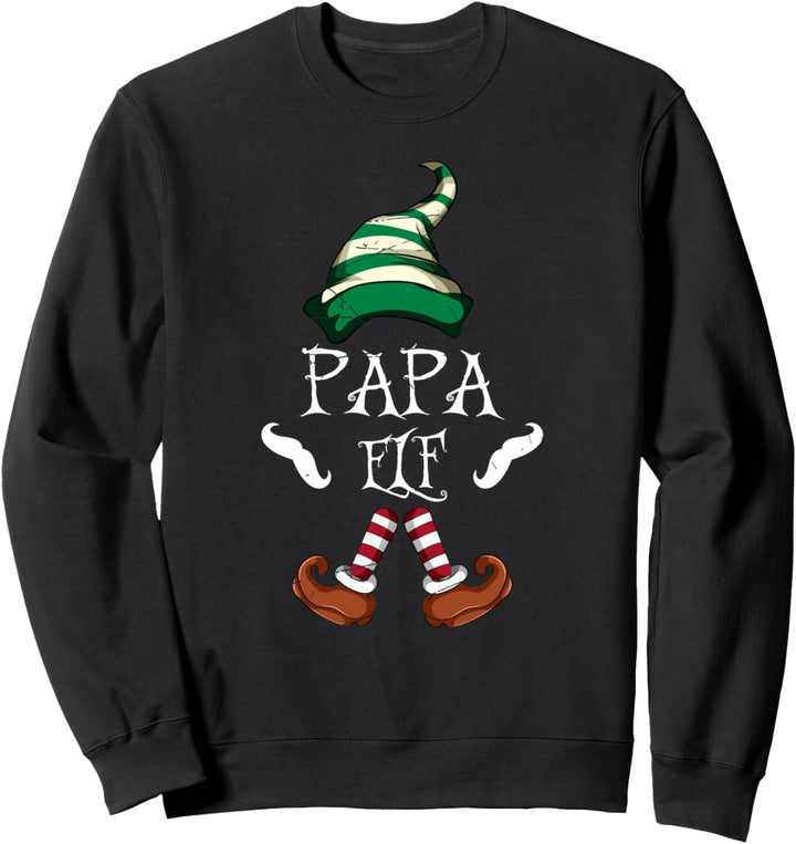 Christmas Vater Pajama Geschenk Weihnachtself Sweatshirt