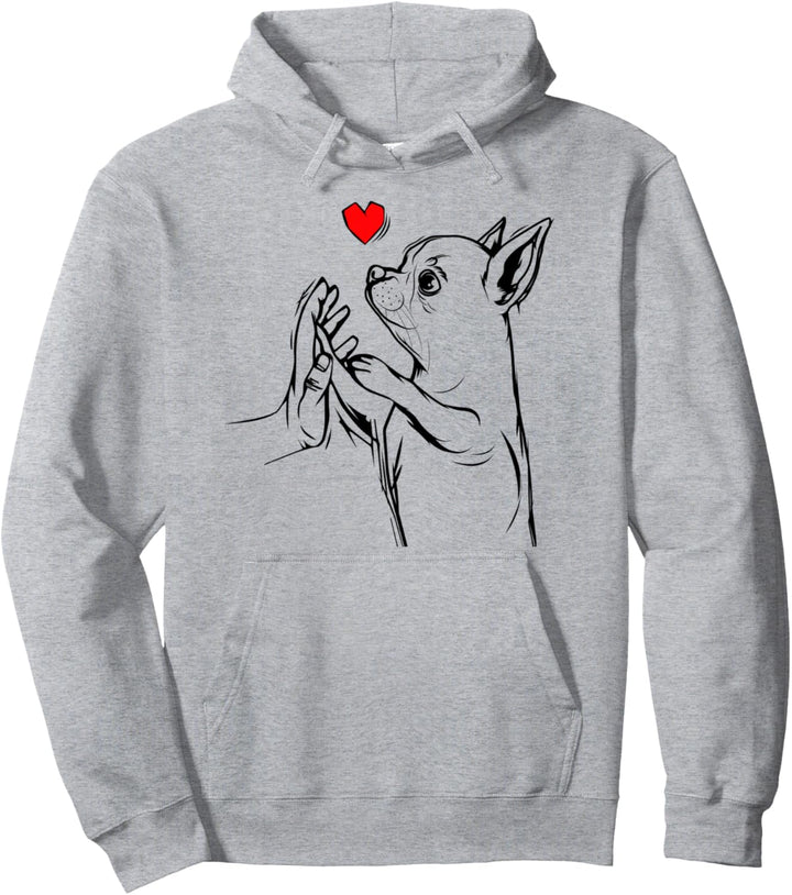 Chihuahua Liebe Frauchen süsse Hunde Geschenkidee Pullover Hoodie