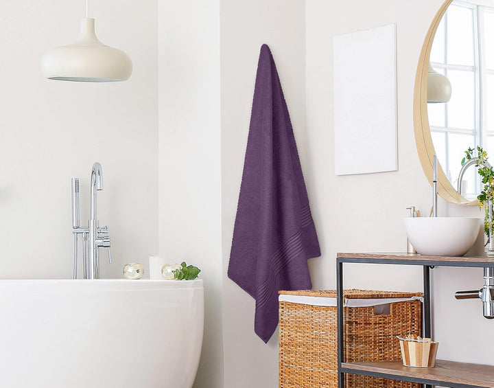 Utopia Towels - 2er Grosses Badetuch mit Aufhänger - 100% gekämmte ringgesponnene Baumwolle, sehr sa