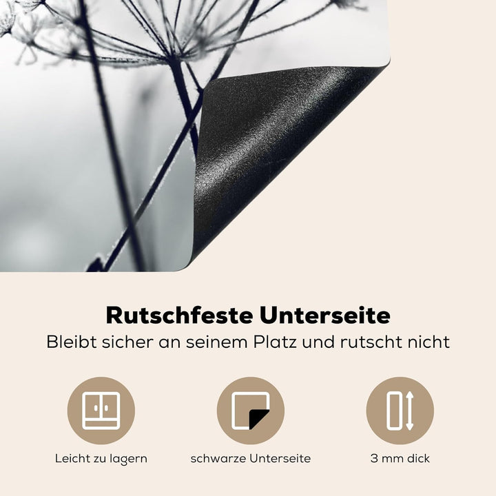 Herdabdeckplatte Einteilig Herdabdeckung Abdeckplatte für Ceranfeld Abdeckung Induktionskochfeld Auf