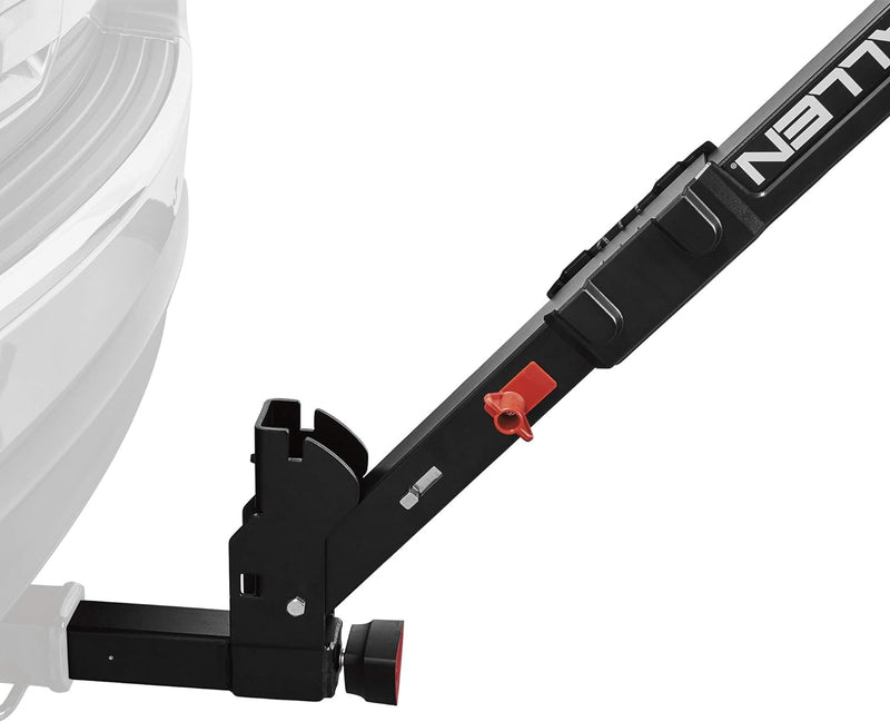 Allen Sports 4 Fahrrad Anhängerkupplung für 2 Zoll Anhängerkupplung Premier Locking Schwarz, Premier