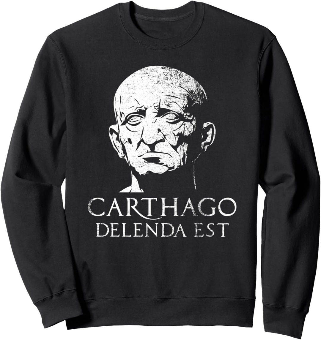 Carthago Delenda Est Cato Sweatshirt