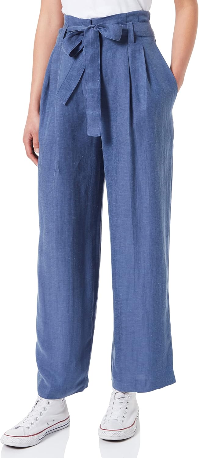 HUGO Damen Henesis Hose 38 Dark Blue407, 38 Dark Blue407