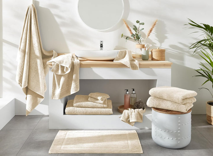 Dyckhoff Handtuch-Set, Baumwolle, beige, 26 x 36 cm, Beige