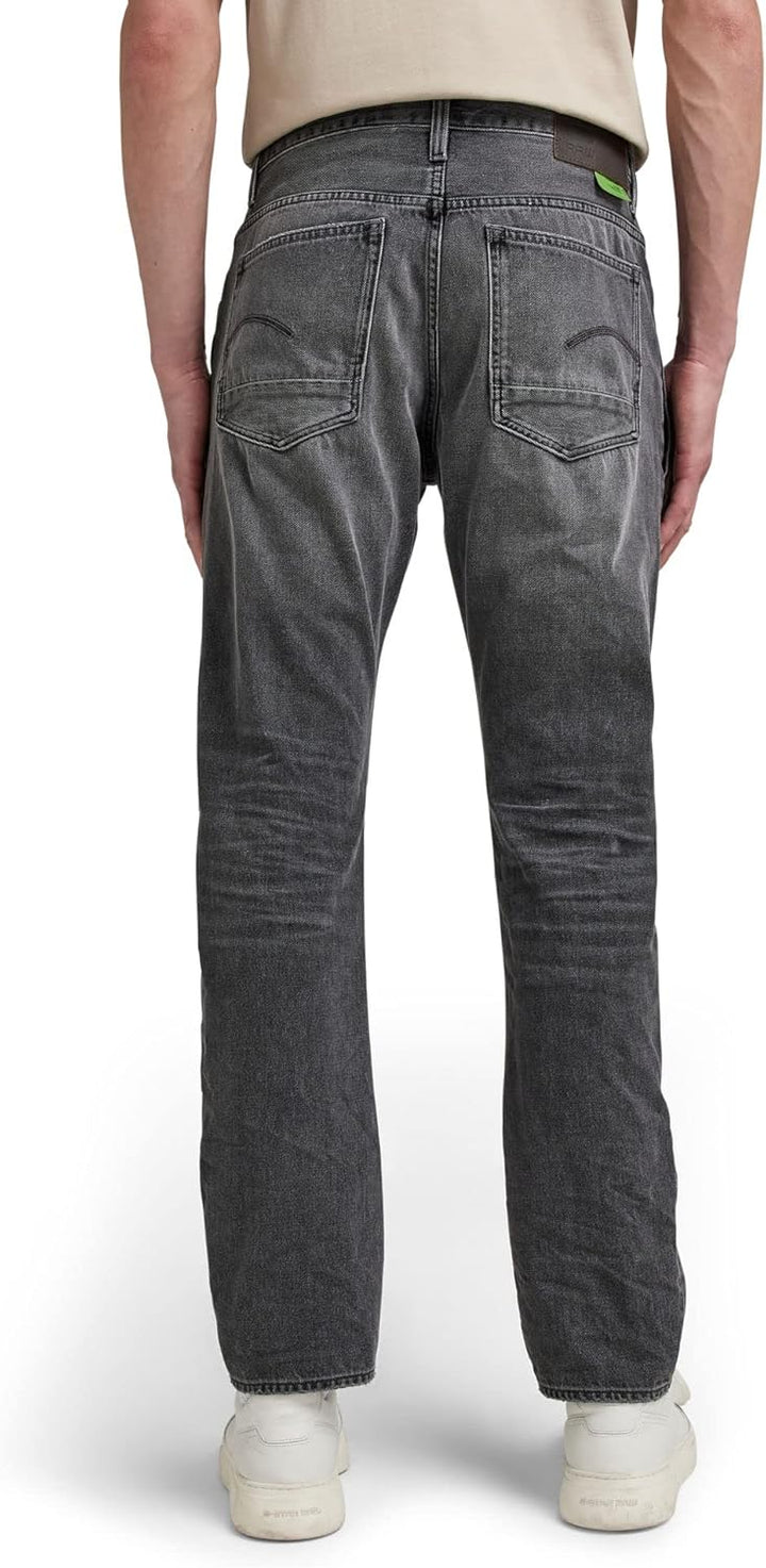 G-STAR RAW Herren A-STAQ Tapered Jeans, Grau (Worn in Tin D20005-c526-c943)