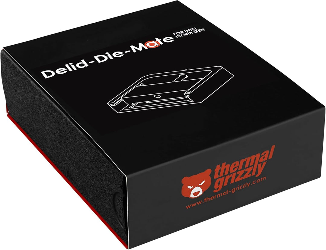 Thermal Grizzly - Delid-Die-Mate - Intel 13th Gen CPU Delid-Tool - Werkzeug zum Entfernen des Prozes