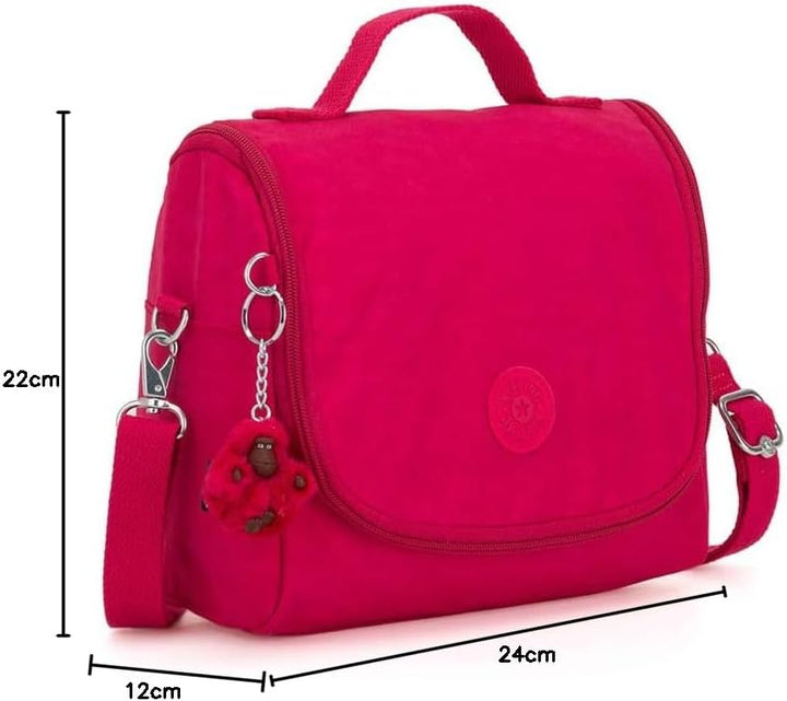 Kipling NEW KICHIROU, Grosse Isolierte Lunchbag, Wasserabweisend, 23 cm, 6 L, True Pink True Pink NE