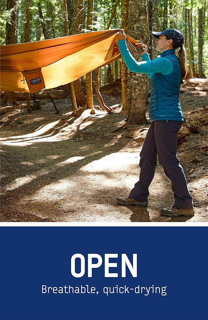 Eagles Nest Outfitters Doppelnest Hängematte Einheitsgrösse Rot / Dunkelgrau, Einheitsgrösse Rot / D
