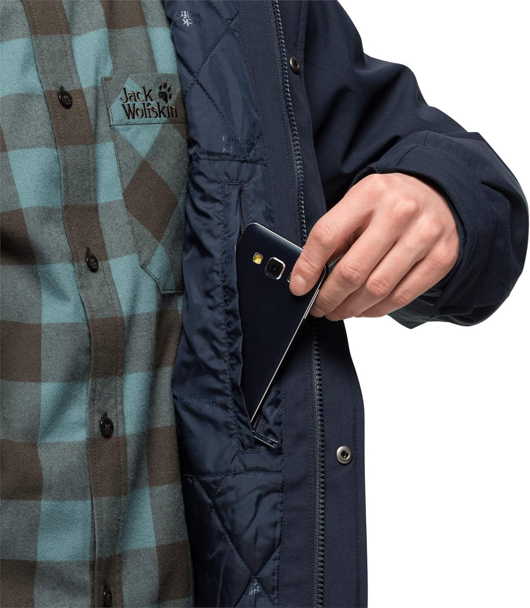 Jack Wolfskin Herren West Coast Jacket Wetterschutzjacke XL night blue, XL night blue