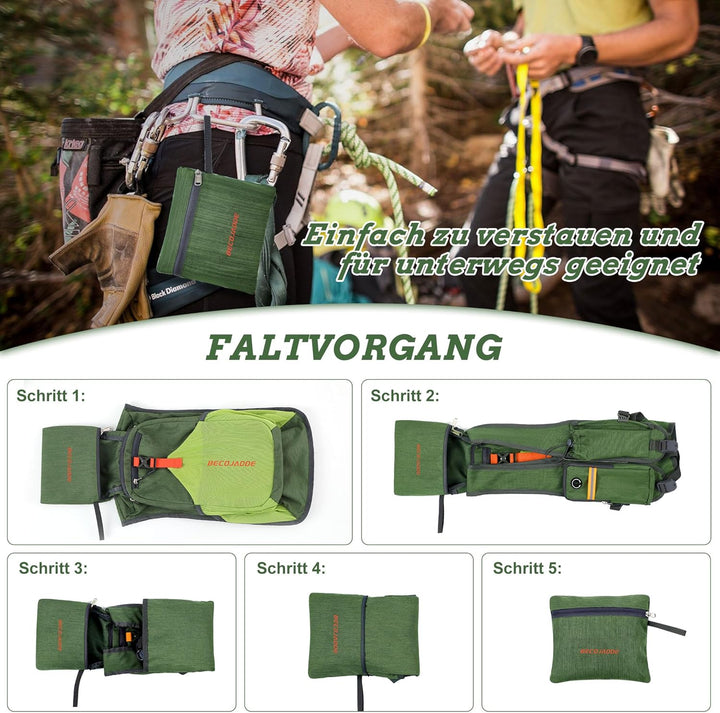 BECOJADDE 15L Wanderrucksack Herren Kleiner Rucksack Damen Leichter Daypack Tagesrucksack Faltbarer