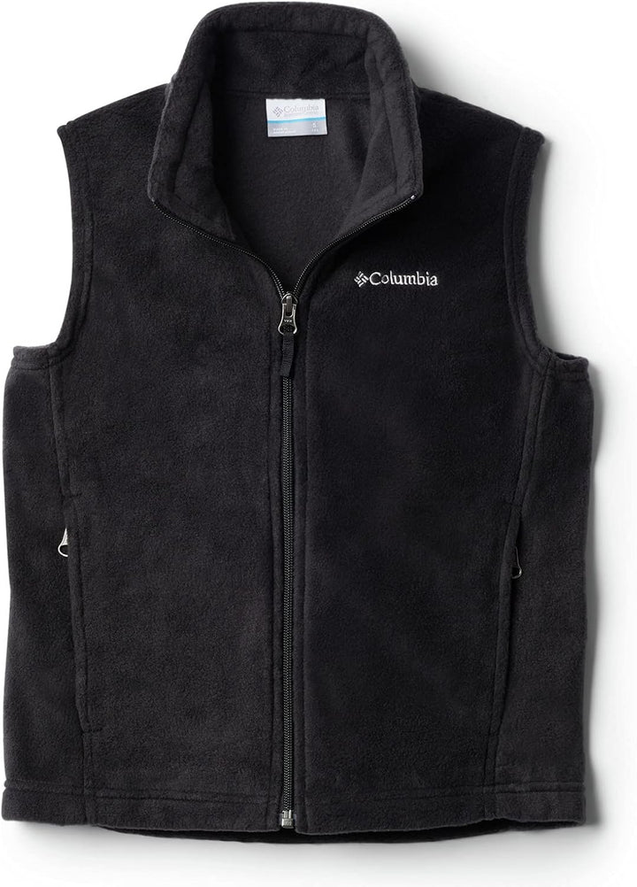 Columbia Jungen Steens MTN Fleece-Weste S Schwarz, S Schwarz