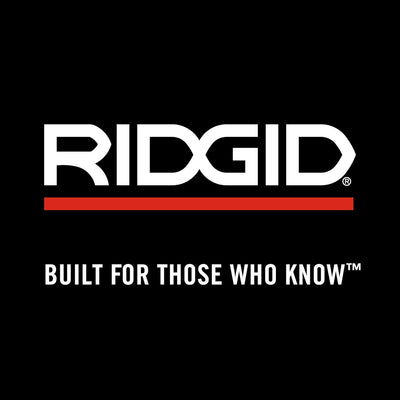 Ridgid 41608 Modell PTEC 3000 Abflussrohr aus Kunststoff, 3,8 cm und 3,8 cm Rohrschneider, rot
