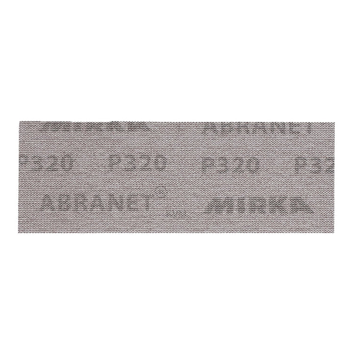 Mirka Abranet Netz-Schleifstreifen 70x198 mm Klett / Korn P320 / 50 Stk / zum Schleifen von Holz, Sp