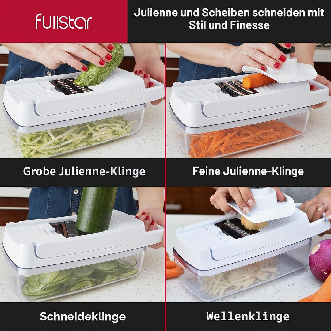 Gemüseschneider Mandoline Gemüsehobel - Gemüse Schneider Gurkenhobel Zwiebelschneider Kartoffelschne