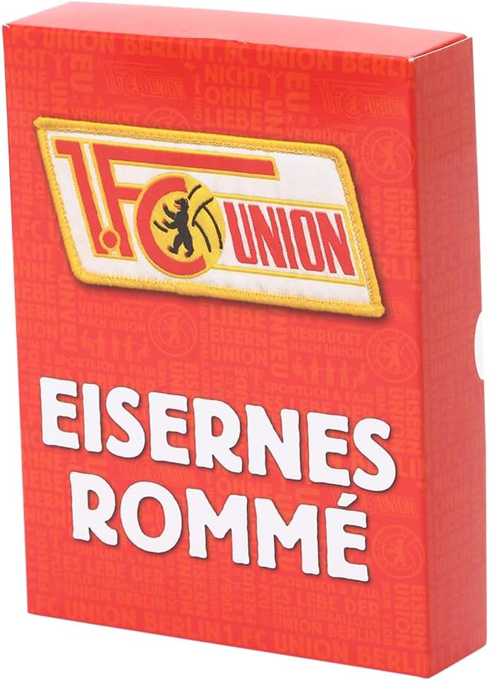 1. FC UNION Berlin Romme Brettspiel Spiel EISERNES ROMME