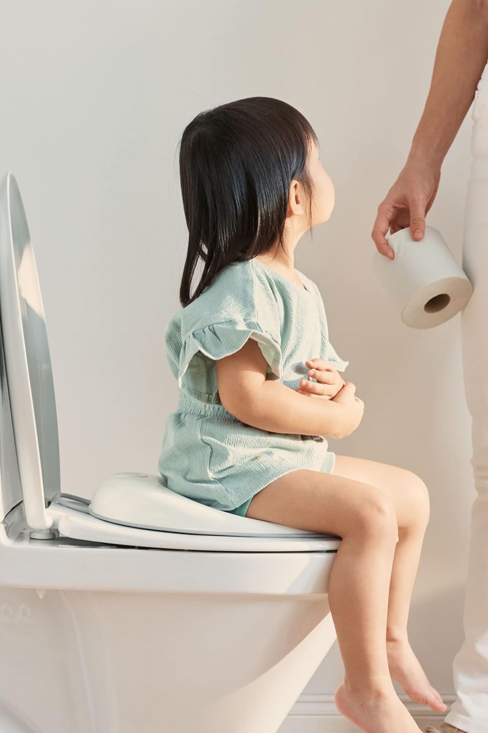 BabyBjörn Toilettensitz, Weiss/Grau, Weiss/Grau