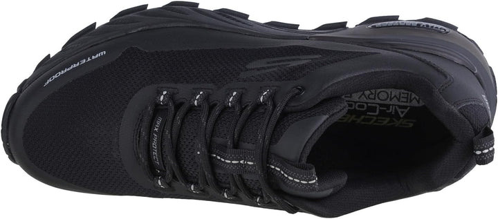 Skechers Unisex Max Protect Fast Track Sneakers 39 EU Black Synthetic Mesh Trim, 39 EU Black Synthet