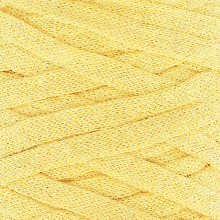 Hoooked Ribbon XL Bändchengarn Sparset aus 4 Rollen Wahl (Lemon Yellow), Lemon Yellow