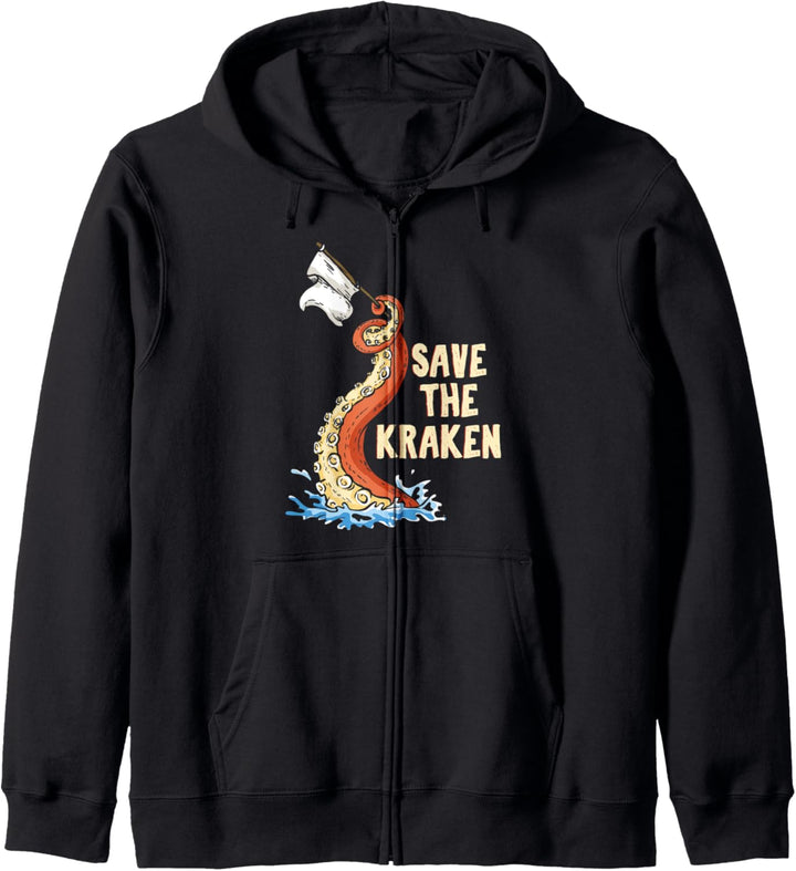 Octopus - Save The Kraken Kapuzenjacke