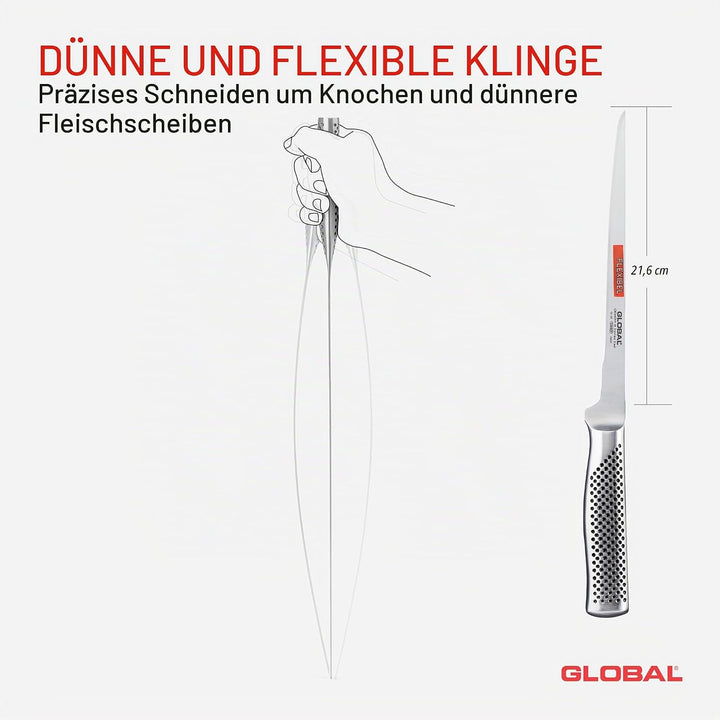 Global G-30 Filetiermesser, 21