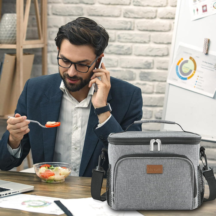 Lifewit Isolierte Kühltasche, Wiederverwendbare Lunchtasche, Tragbare Kühlbox, weiche Tragetasche, a