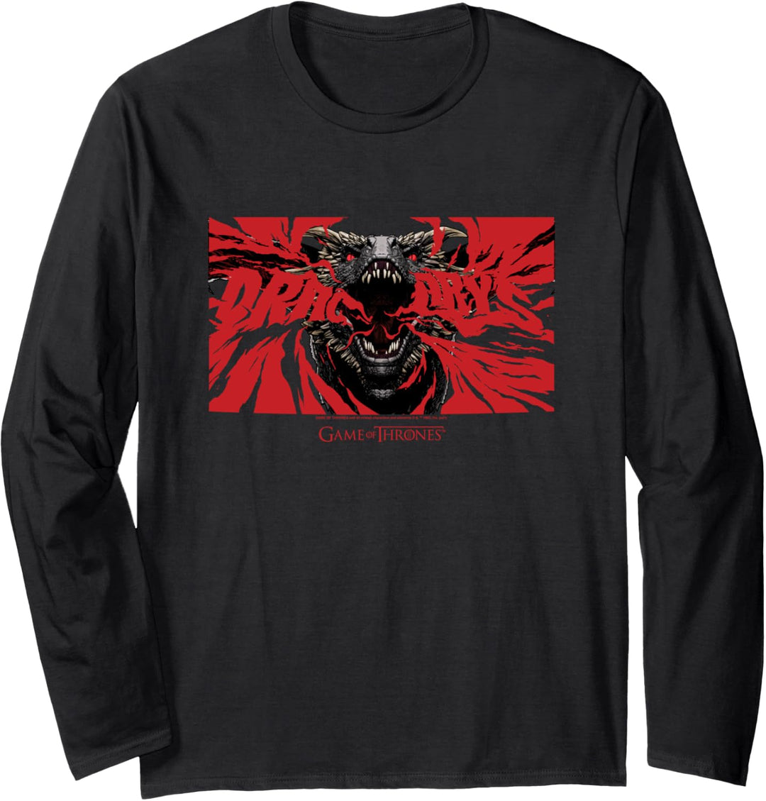 Game of Thrones Dracarys Langarmshirt