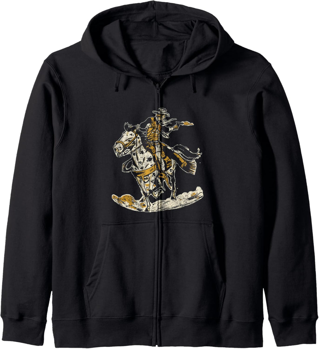 Cowboy Vintage Cowgirl Bang Westerner Horse Shoot Kapuzenjacke