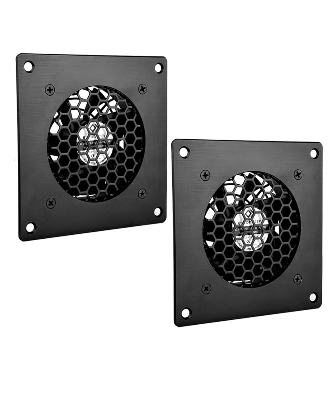 euroharry USB PC Ventilator (2Stk 80 x 80 x 25mm), 2Stk 80 x 80 x 25mm