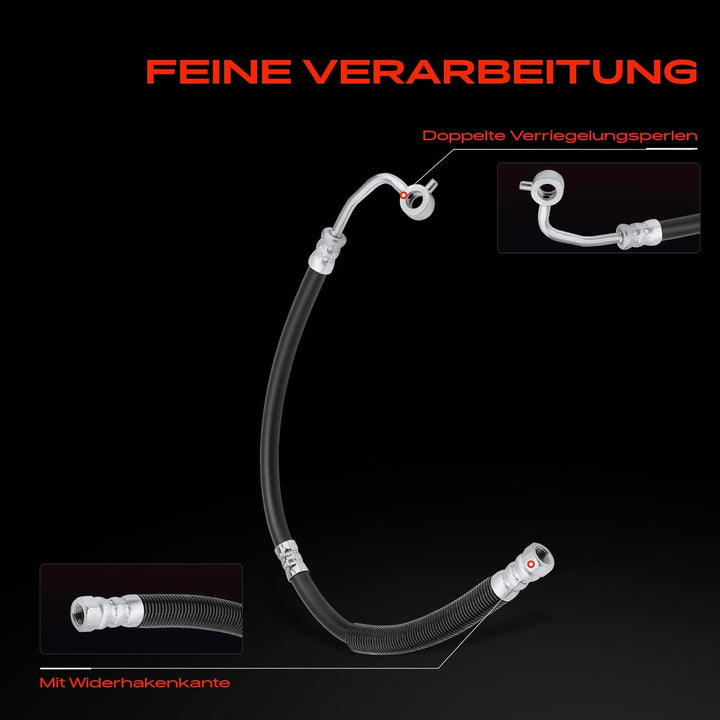Frankberg Servoleitung Lenkung Von Pumpe From Pump Benzin Kompatibel mit Tucson JM 2.0L 2004-Heute S