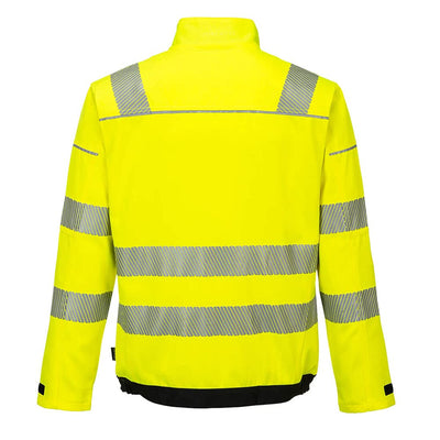 Portwest PW3 Warnschutzjacke, Grösse: XXXL, Farbe: Gelb/Schwarz, T500YBRXXXL