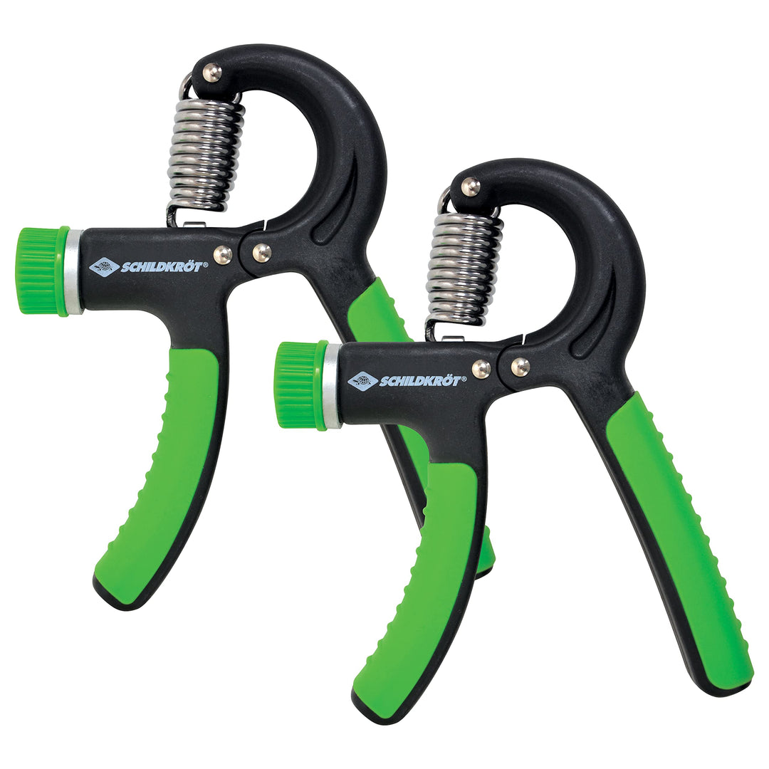 Schildkröt Fitness Handmuskeltrainer Pro, Ökotest "sehr gut", Härtegrad einstellbar, Schwarz-Grün, w