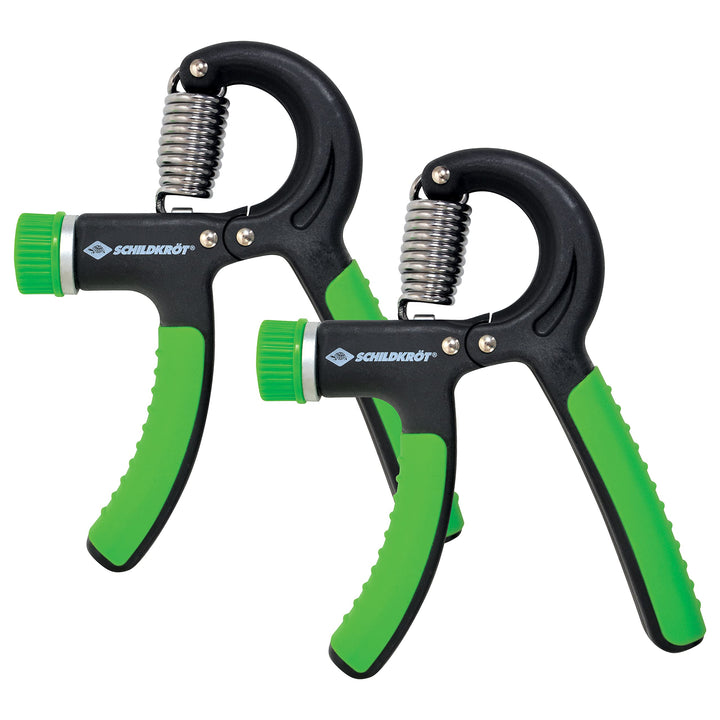Schildkröt Fitness Handmuskeltrainer Pro, Ökotest "sehr gut", Härtegrad einstellbar, Schwarz-Grün, w