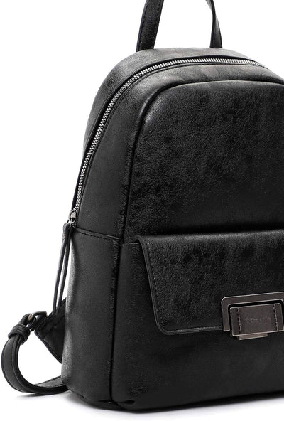 Tamaris Rucksack Jolina 31888 Damen Rucksäcke Uni Black 100 Einheitsgrösse, Black 100 Einheitsgrösse