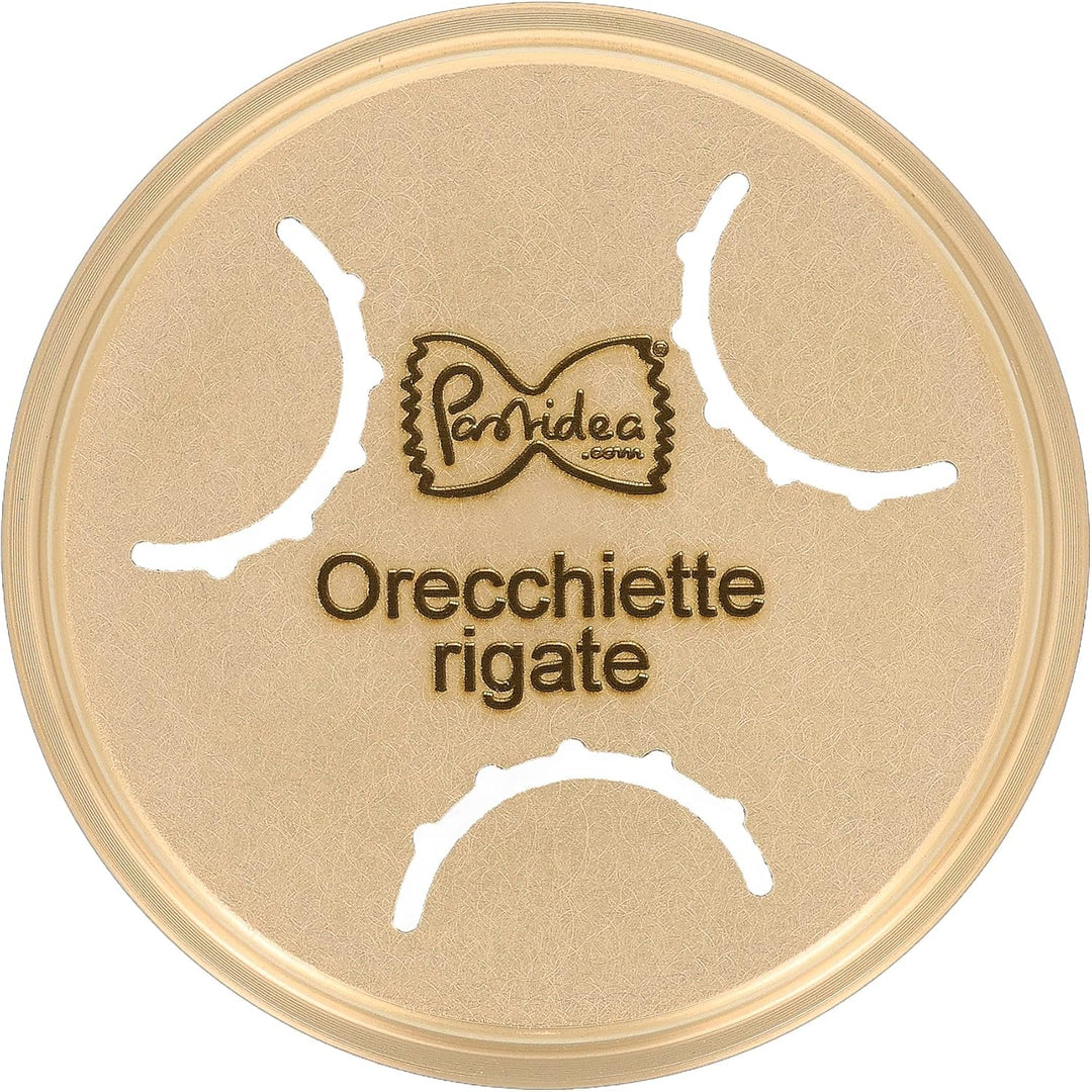 Pastidea - Matrize Bronze - Orecchiette gestreift 15mm - kompatibel mit Kenwood Pasta Fresca oder mi