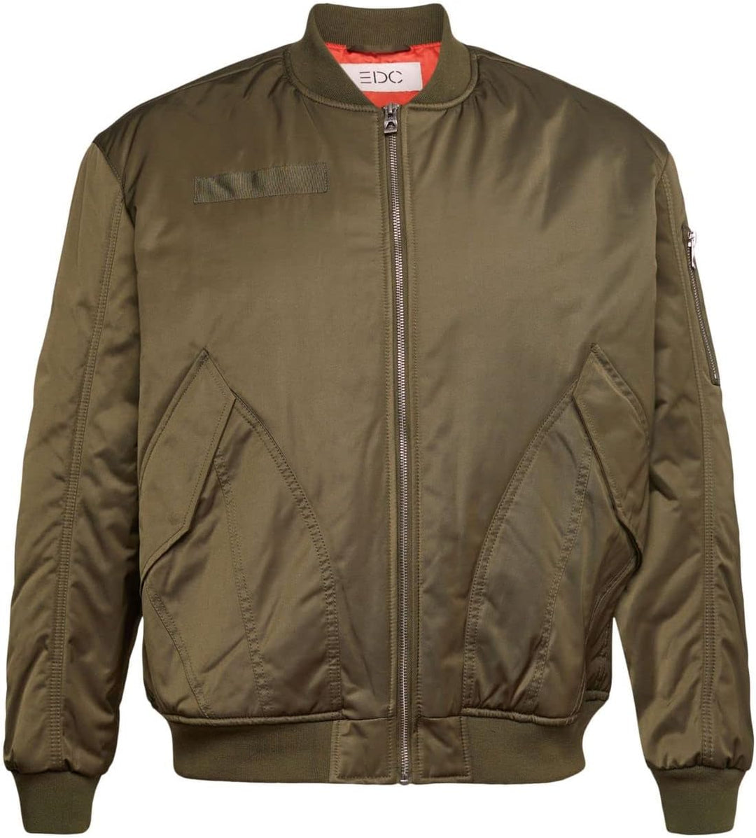 ESPRIT Herren Jacke M 356/Dark Khaki 2, M 356/Dark Khaki 2