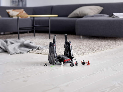 LEGO 75256 Star Wars Kylo Rens Shuttle, Raumschiff-Bauset mit 2 Spring Shootern, Der Aufstieg Skywal
