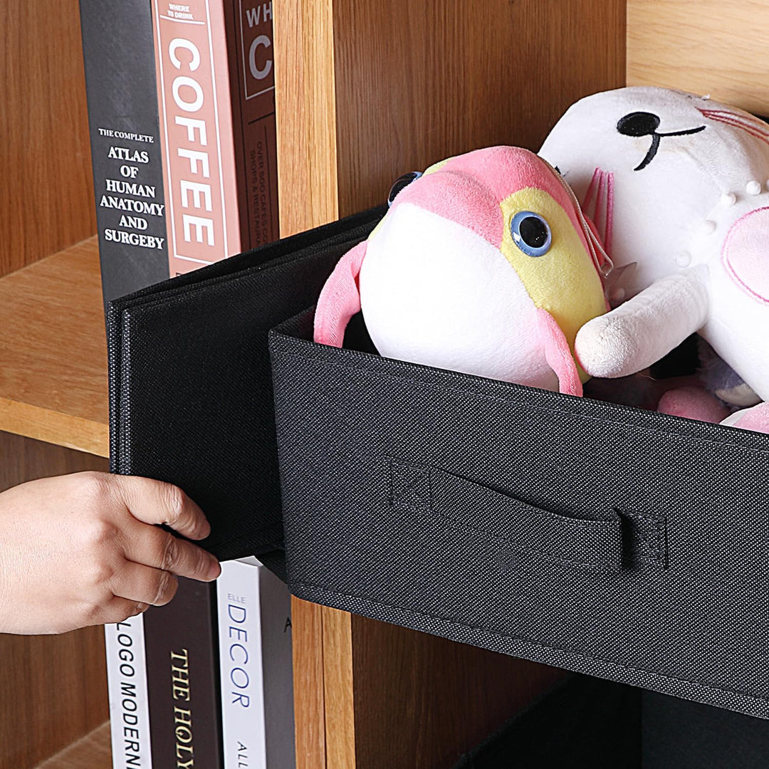 Aufbewahrungsbox Faltbar, Aufbewahrungswürfel Kallax Einsatz Aufbewahrungsboxen für Schlafzimmer Woh