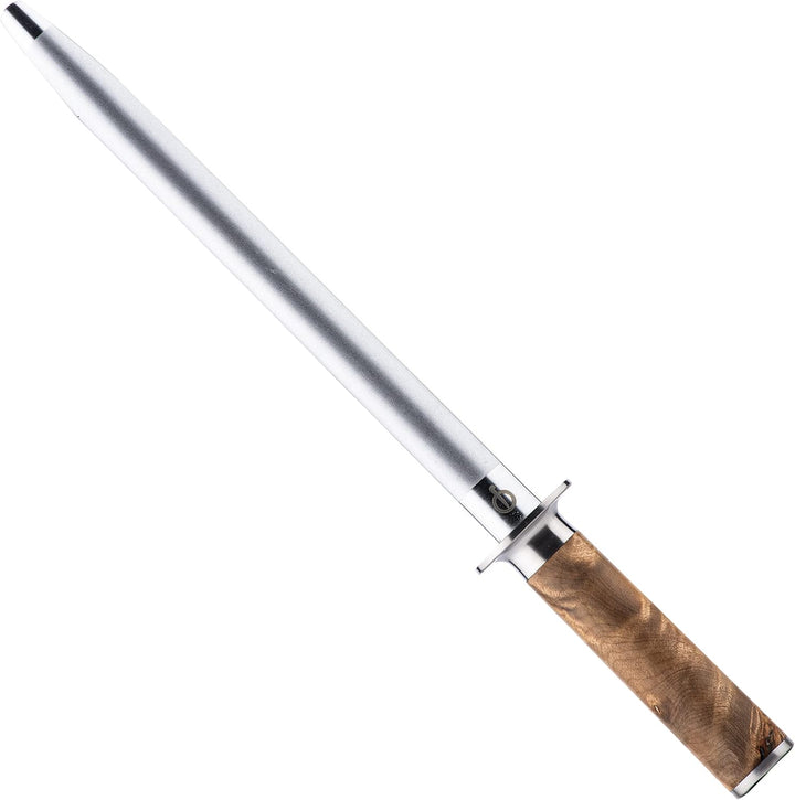 Forged VG10 Wetzstahl Diamant, 26cm, handgefertigt, in Holzkiste