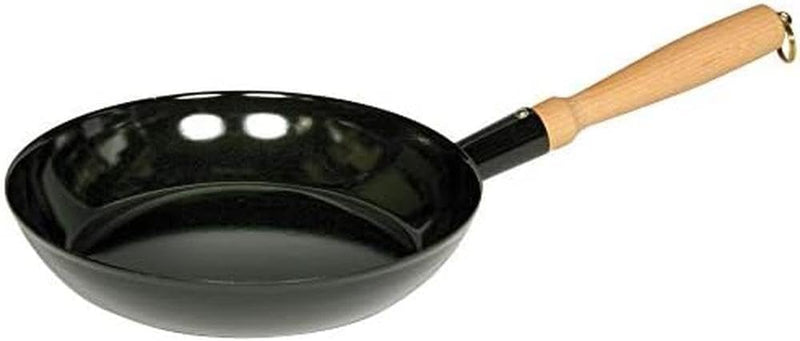 Riess, 0564-022, Holzknechtpfanne 24, CLASSIC- SCHWARZEMAILLE, Durchmesser 22.5 cm, Gewicht 0.905 kg