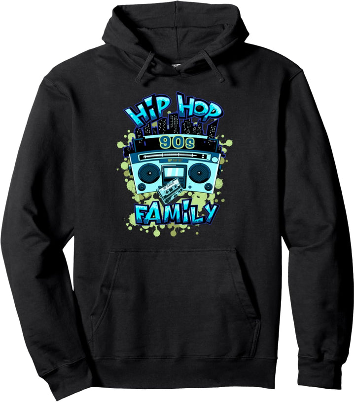 90s Hip Hop Fashion, Artist, 90's Songs, R&B Rap Music 90's Pullover Hoodie