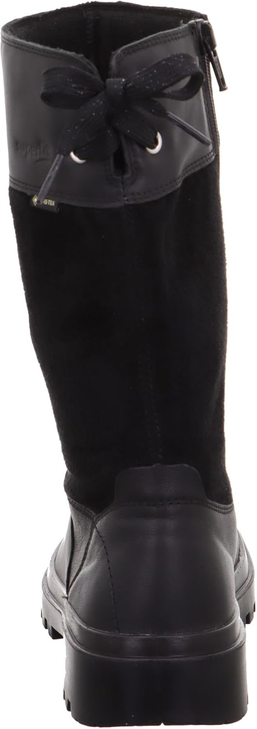 Superfit Mädchen Abby Leicht Gefütterte Gore-tex Schneestiefel 27 EU Schwarz 0000, 27 EU Schwarz 000