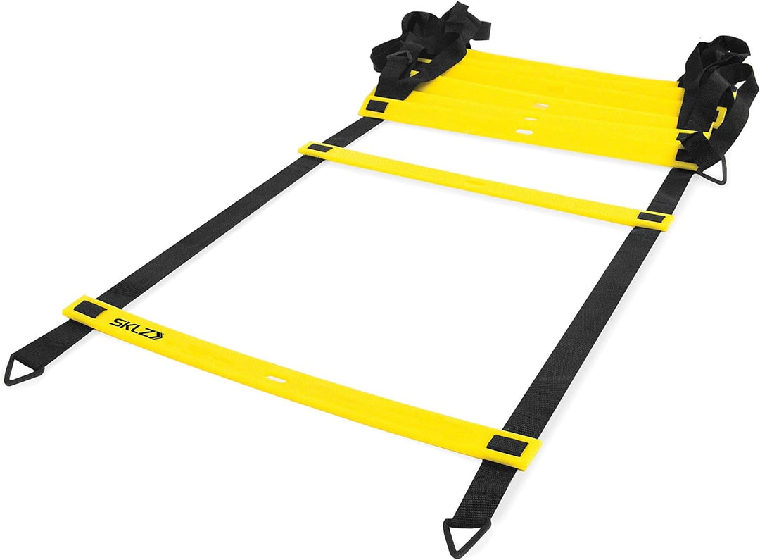 SKLZ SAQ-SL01-02 Training Agility Koordination Leiter Quick Ladder Yellow/Black Einheitsgrösse, Einh
