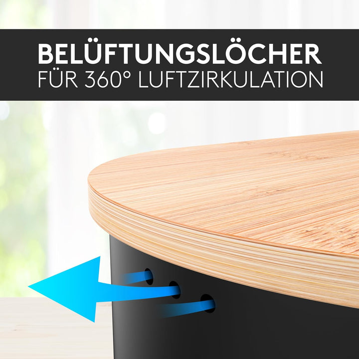 Vezato Brotbox – Nachhaltiger Brotkasten für lange Frische dank spezieller Beschichtung – Extra gros