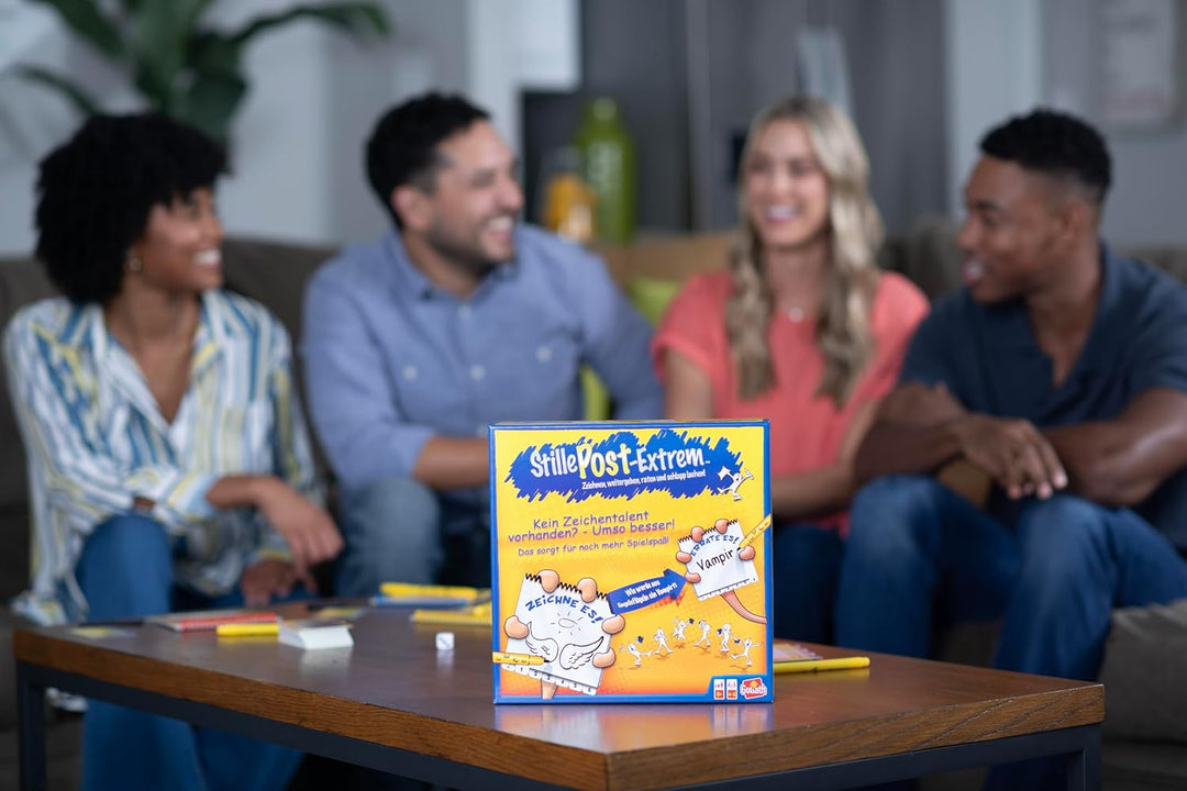 Goliath, STILLE POST EXTREM, Gesellschaftsspiel für Erwachsene und Kinder ab 8 Jahren, Lustiges und