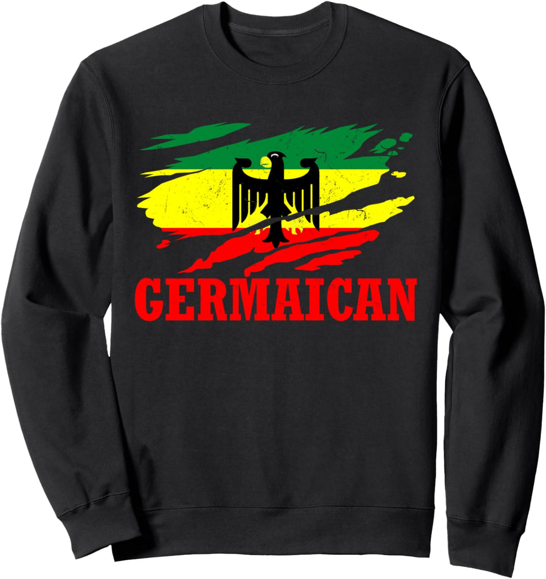 Deutsch Jamaikanisch Reggae Jamaika Sweatshirt