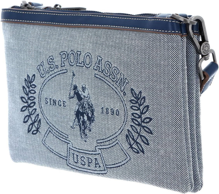 U.S. POLO ASSN. Victoria Double Zip Crossbody Bag Navy