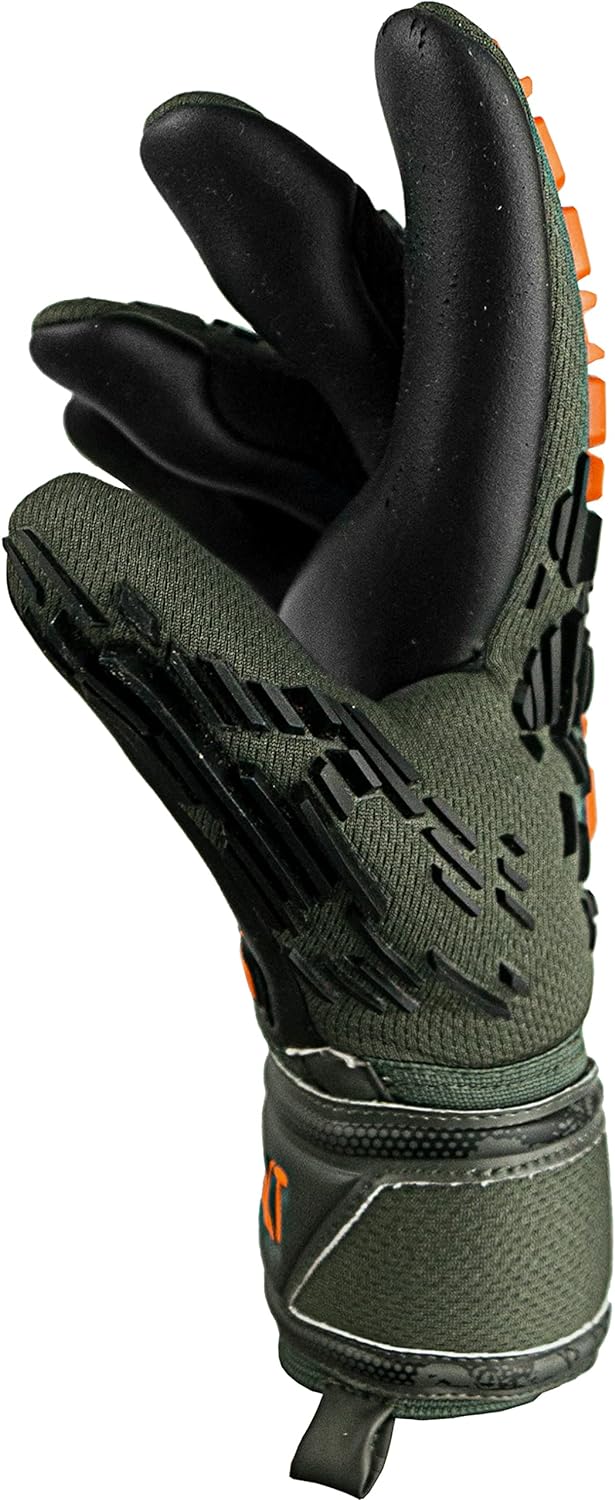 Reusch Unisex Jugend Attrakt Freegel Silver Fingerhalter Junior warthandschuhe 5 Gren / Shock orng /