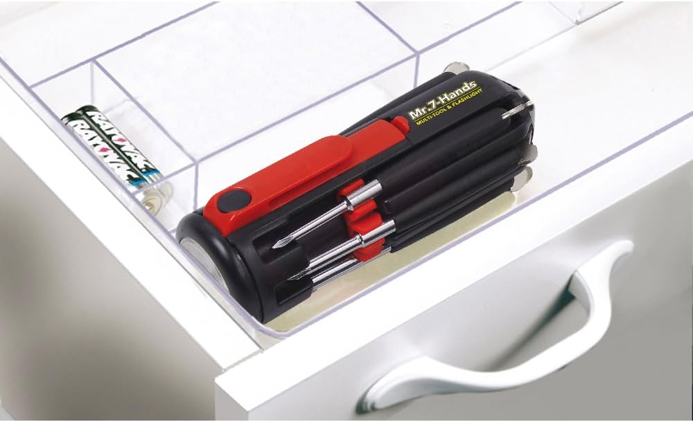 APOLLO TOOLS Original Mr. 7-Hands, Multi-Schraubendreher-Handwerkzeug, All-in-One patentierter Schra