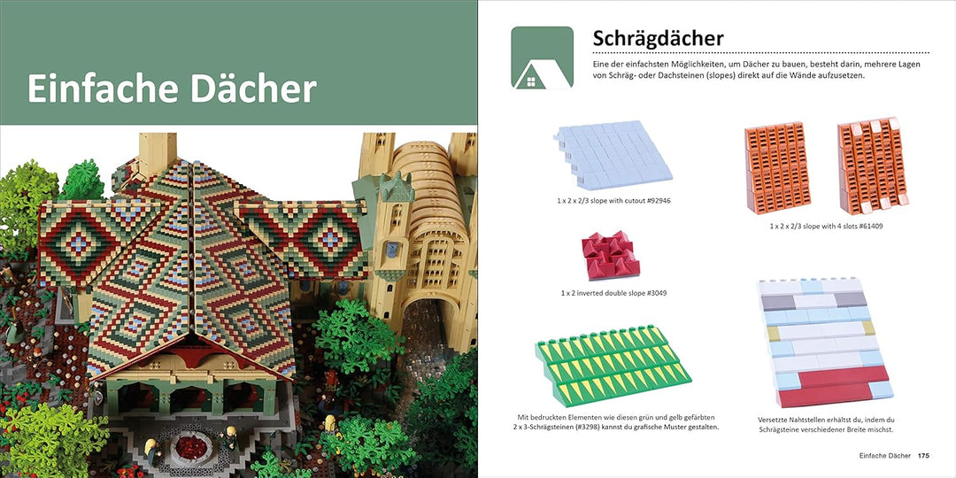 Das LEGO®-Architektur-Ideenbuch: 1001 aussergewöhnliche Bautechniken für Mauerwerk, Fenster, Säulen,